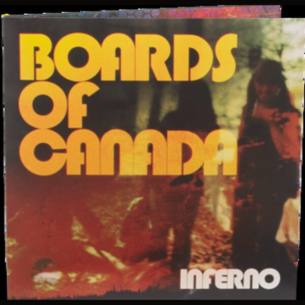 Boards of Canada — Inferno deluxe jacket Boards of Canada Inferno deluxe transparent red 2LP cover